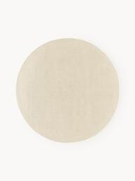 Round Hand-Woven Cotton Rug Lora