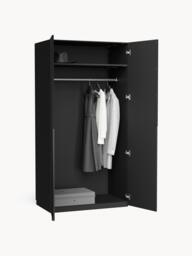 Modular Hinged Door Wardrobe Leon, 100 cm Wide, in various sizes - thumbnail 4