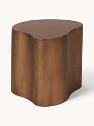 Metal Side Table Dale in Organic Shape