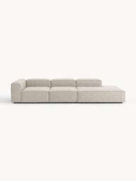 XL Linen Blend Modular Chaise Lennon