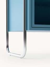 Metal Sideboard Robyn with Glass Front - thumbnail 7