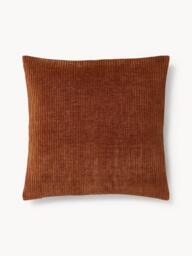 Velvet Cushion Cover Fiona with A Fine Line Structure - thumbnail 2