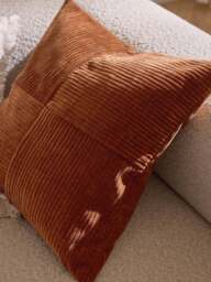 Velvet Cushion Cover Fiona with A Fine Line Structure - thumbnail 8