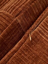 Velvet Cushion Cover Fiona with A Fine Line Structure - thumbnail 6