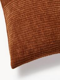 Velvet Cushion Cover Fiona with A Fine Line Structure - thumbnail 3