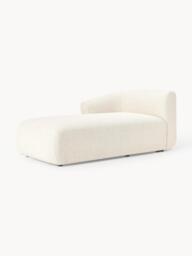 Bouclé Corner Chaise Module Sofia