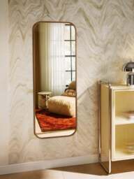 Full-Length Wall Mirror Levan with Oak Wood Frame - thumbnail 6