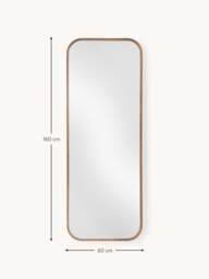 Full-Length Wall Mirror Levan with Oak Wood Frame - thumbnail 7