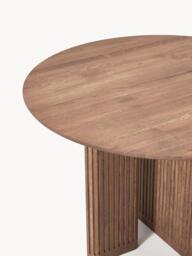 Round Oak Wood Dining Table Jolka, Ø 120 cm - thumbnail 6