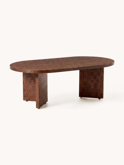 Oval Wooden Coffee Table Toni - image 1