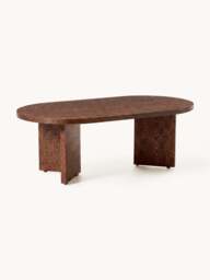 Oval Wooden Coffee Table Toni - thumbnail 1