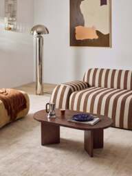 Oval Wooden Coffee Table Toni - thumbnail 7