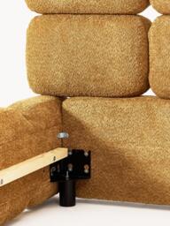 Upholstered Teddy Bouclé Bed Tayla - thumbnail 8