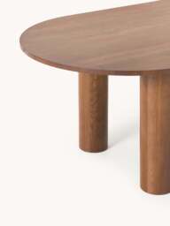 Oval Oak Wood Dining Table Dunia, in various sizes - thumbnail 4