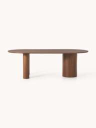Oval Oak Wood Dining Table Dunia, in various sizes - thumbnail 2