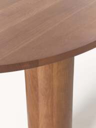 Oval Oak Wood Dining Table Dunia, in various sizes - thumbnail 5