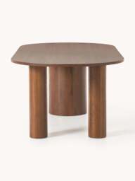 Oval Oak Wood Dining Table Dunia, in various sizes - thumbnail 3