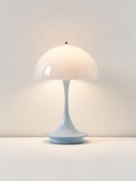 Small Portable LED Table Lamp Panthella 160, Design Verner Panton - thumbnail 5