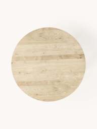 Round Oak Wood Dining Table Archie, various sizes - thumbnail 4