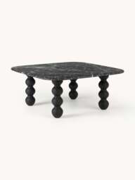 Marble Coffee Table Lyndi with Oak Legs