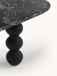 Marble Coffee Table Lyndi with Oak Legs - thumbnail 5