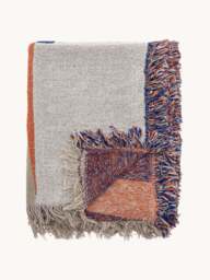 Reversible Throw Clarita with Fringes