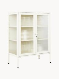 Metal Display Cabinet The Mixer with Ribbed Glass - thumbnail 3