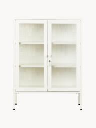 Metal Display Cabinet The Mixer with Ribbed Glass - thumbnail 4