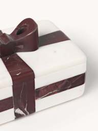 Decorative Rosso Levanto Marble Christmas Box Cutemas, W 19 cm - thumbnail 5