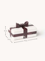 Decorative Rosso Levanto Marble Christmas Box Cutemas, W 19 cm - thumbnail 9