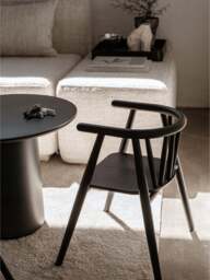 Kids Handmade Oak Wood Chair Storm - thumbnail 4