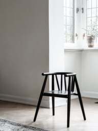 Kids Handmade Oak Wood Chair Storm - thumbnail 3