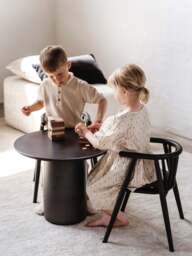 Kids Handmade Oak Wood Chair Storm - thumbnail 6