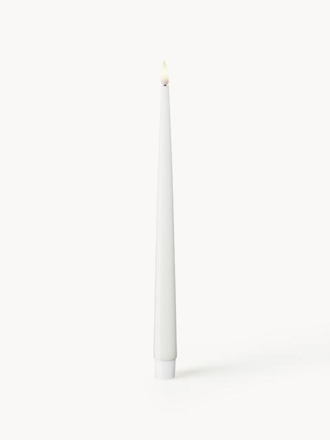 Handmade LED Dinner Candles Real Flame, H 28 cm, Set of 2 - image 1