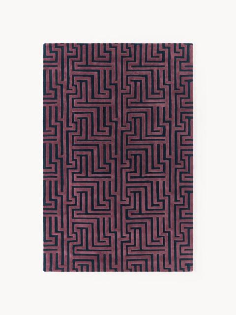 High-Low Wool Rug Monty, Hand-Tufted - image 1