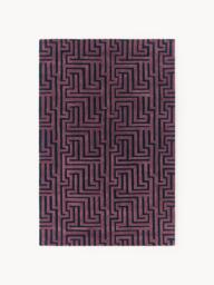High-Low Wool Rug Monty, Hand-Tufted