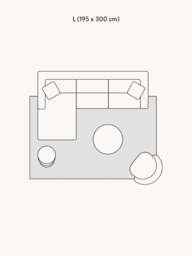 High-Low Wool Rug Monty, Hand-Tufted - thumbnail 8