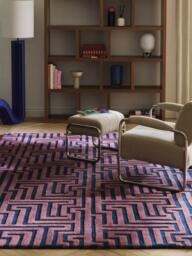 High-Low Wool Rug Monty, Hand-Tufted - thumbnail 7