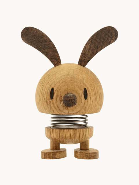 Oak Wood Decorative Object Bunny - image 1