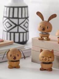 Oak Wood Decorative Object Bunny - thumbnail 4