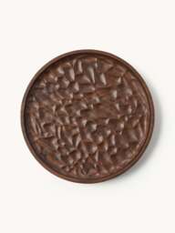 Decorative Acacia Wood Tray Camila, Ø 25 cm - thumbnail 3