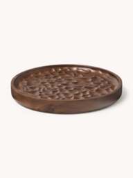 Decorative Acacia Wood Tray Camila, Ø 25 cm