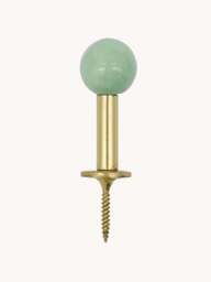 Handmade Metal Wall Hooks Ball, Set of 2