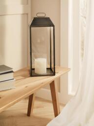Oak Wood Bench Melfort - thumbnail 4