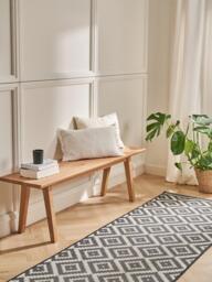 Oak Wood Bench Melfort - thumbnail 2