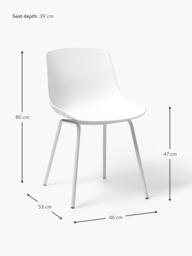Dining Chairs Dave with Metal Legs, Set of 2 - thumbnail 7