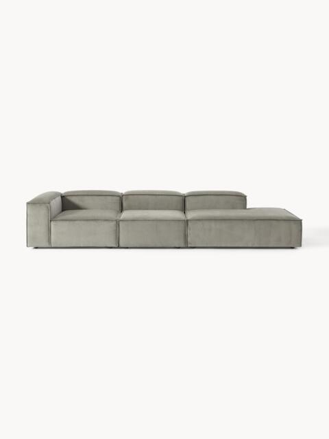 XL Corduroy Modular Chaise Lennon