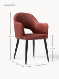 Velvet Armchair Rachel - thumbnail 9