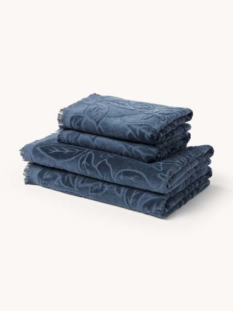 Velvet Towel Set Rosaria, in various set sizes - image 1
