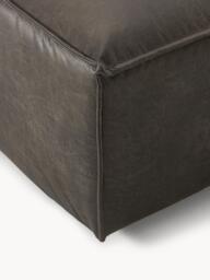 Leather Chaise Module Lennon - thumbnail 9